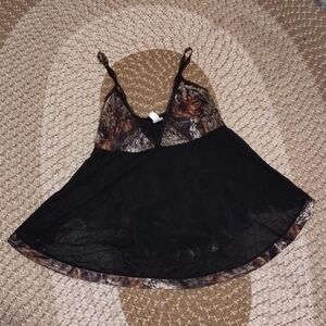 Wilderness Dreams Camo Baby Doll Top